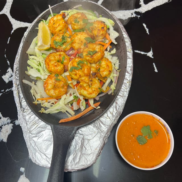 Tandoori Shrimp.