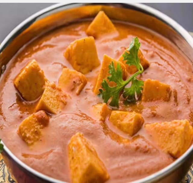 Paneer Butter Masala.